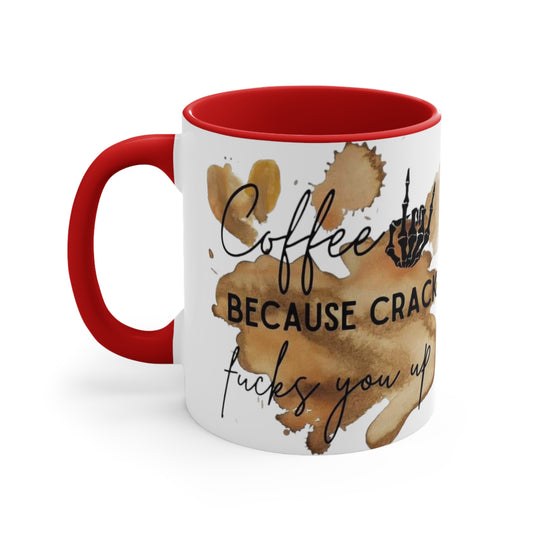 Coffee Not Crack Mug, 11oz