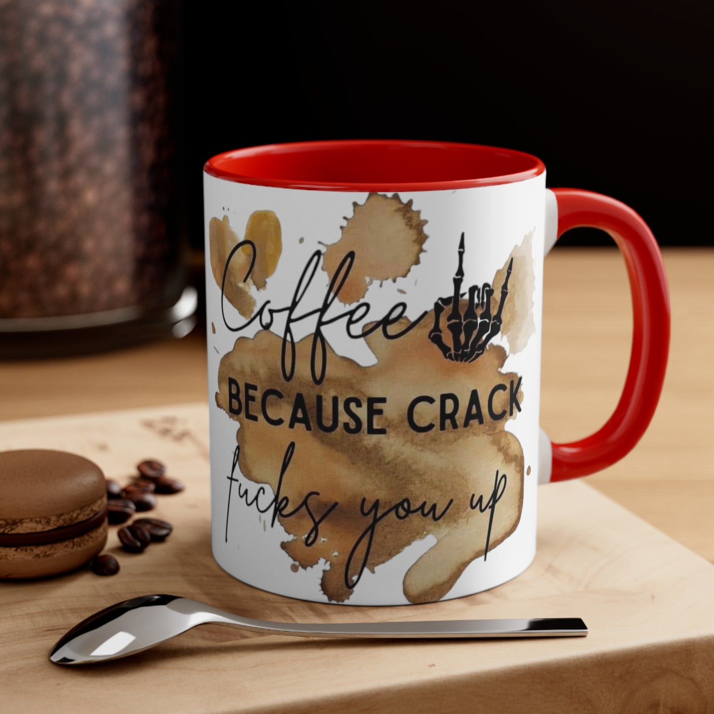 Coffee Not Crack Mug, 11oz