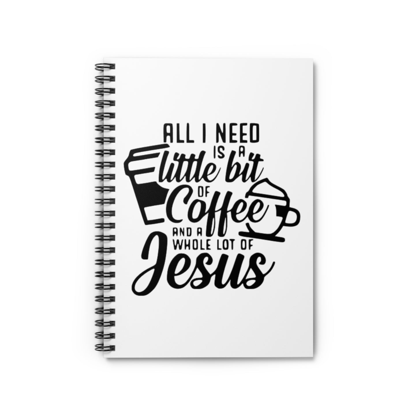 Jesus & Coffee Notebook