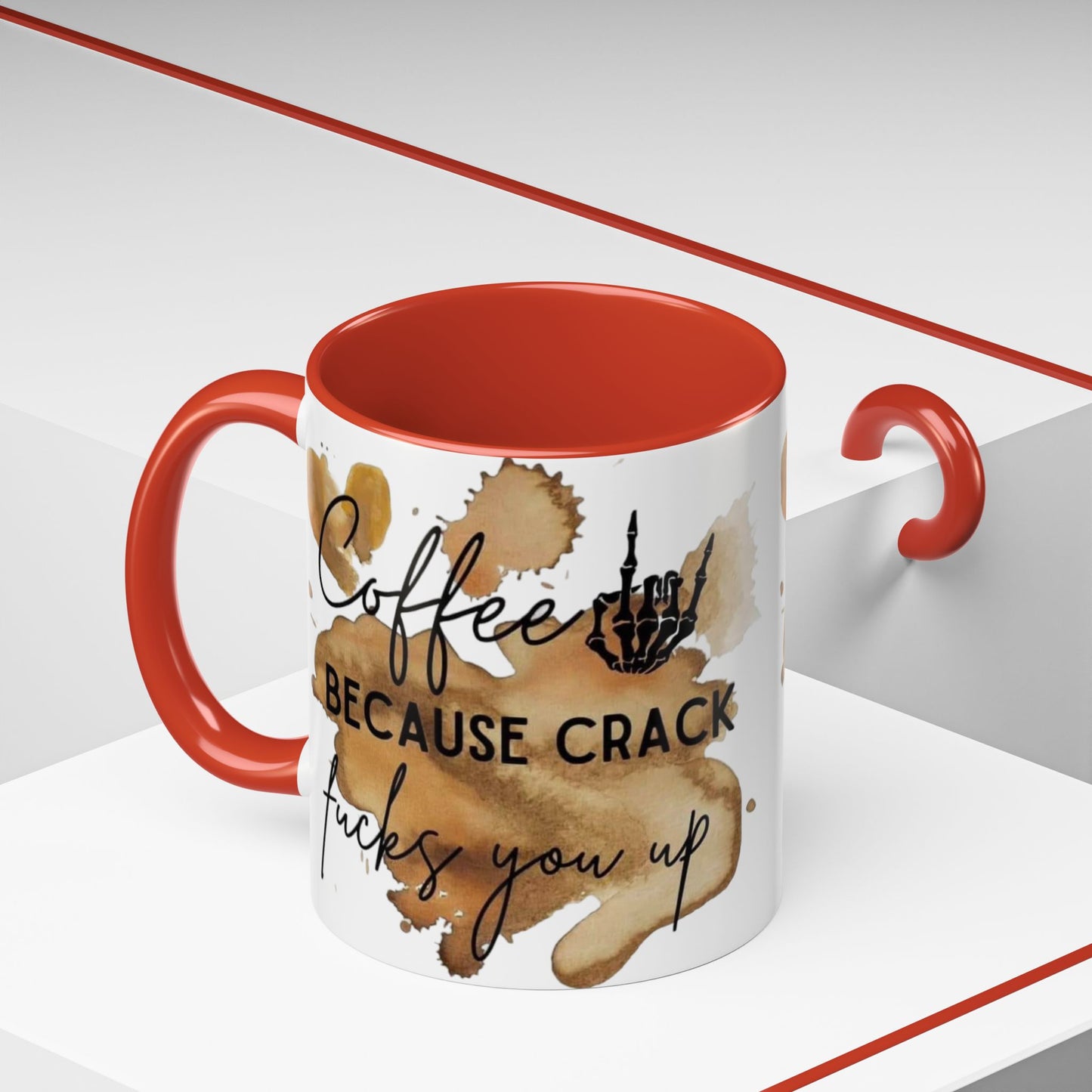 Coffee Not Crack Mug,