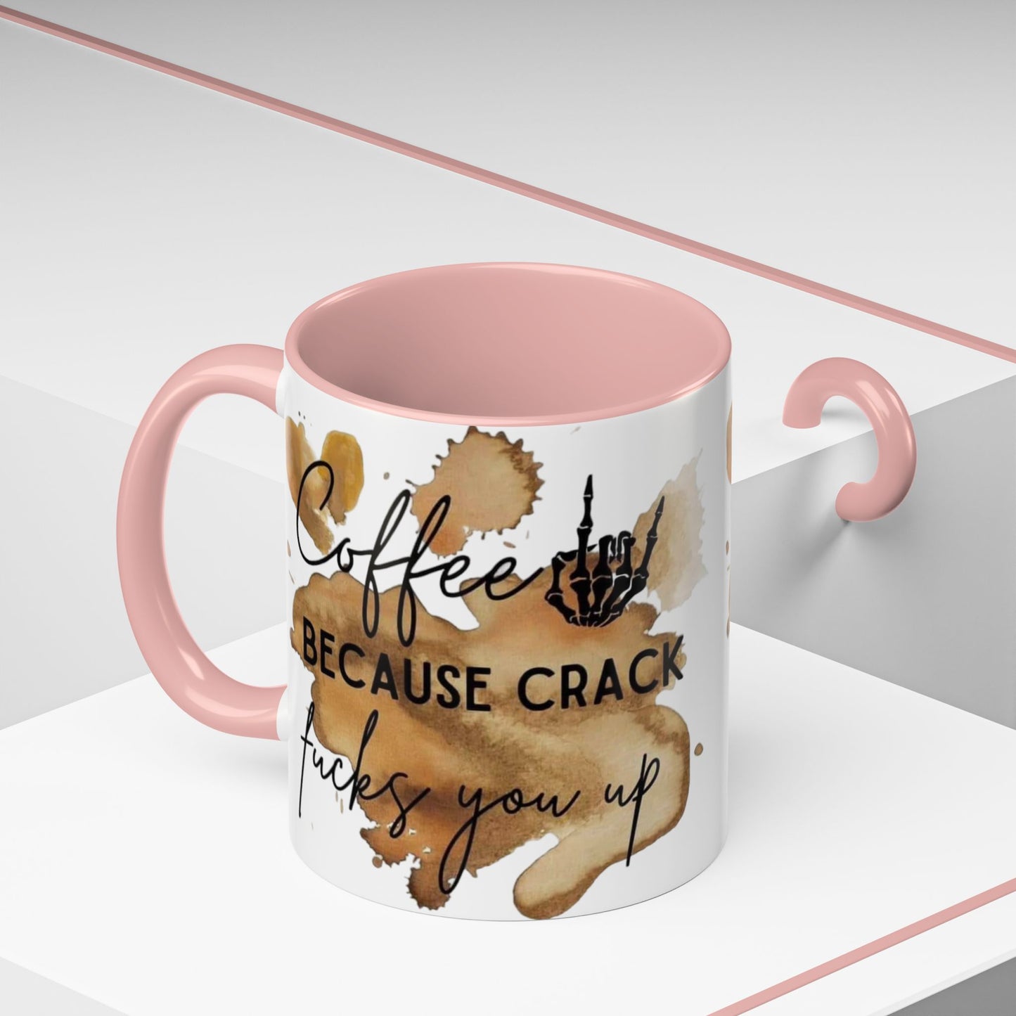 Coffee Not Crack Mug,