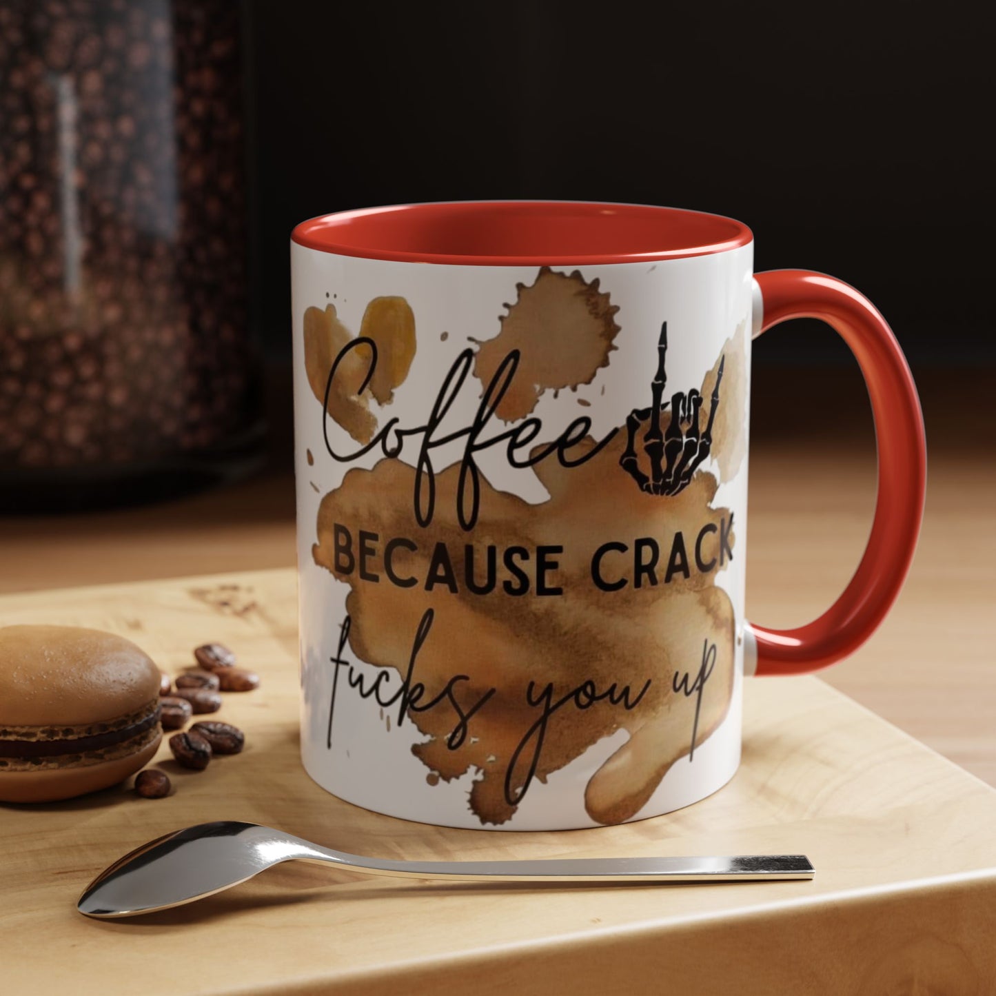 Coffee Not Crack Mug,