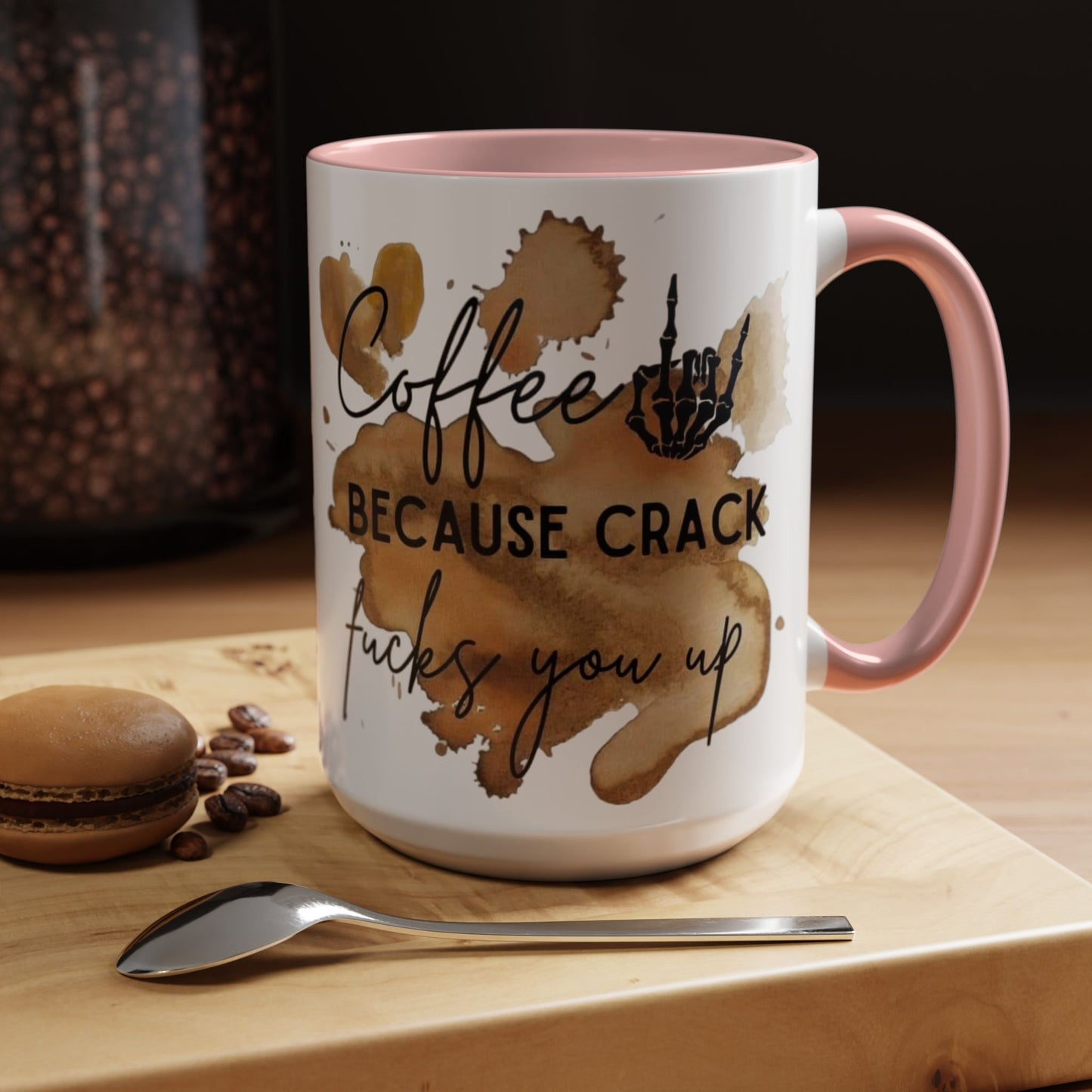 Coffee Not Crack Mug,