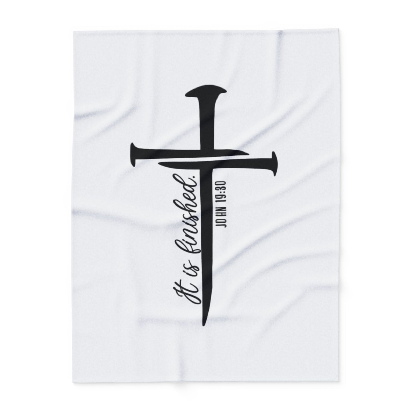 Arctic Fleece Cross Blanket