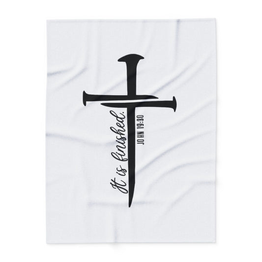 Arctic Fleece Cross Blanket