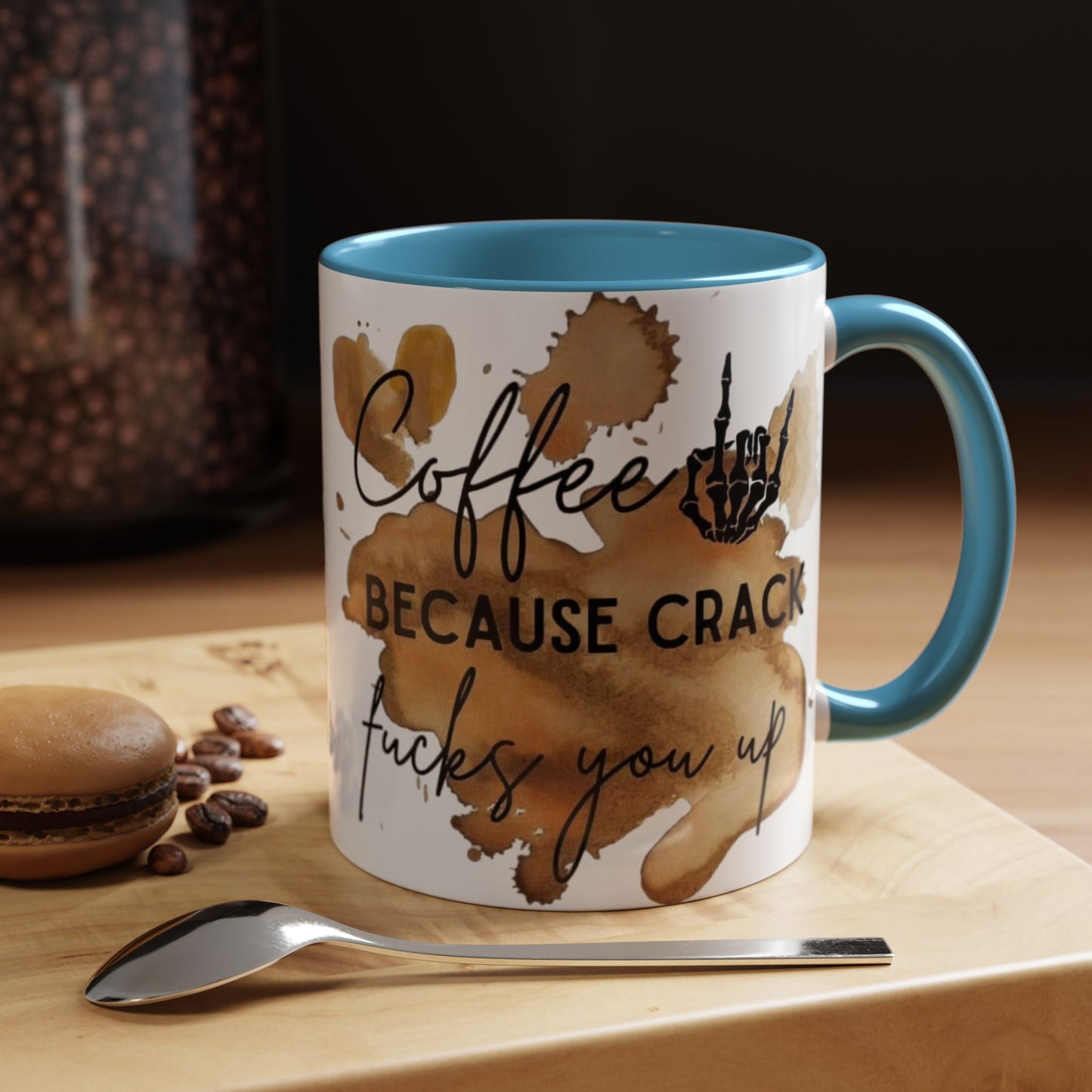 Coffee Not Crack Mug,