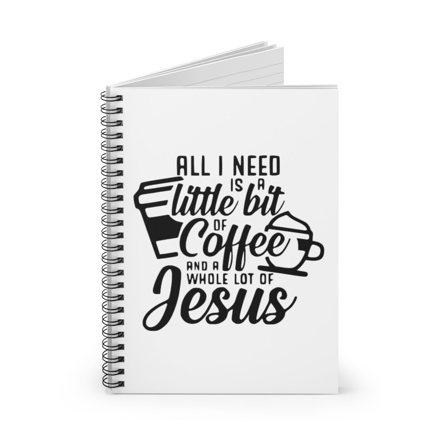 Jesus & Coffee Notebook